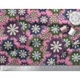 thumbnail image 3 of Soimoi Rayon Fabric Artistic Floral Fabric Prints By Yard 42 Inch Wide, 3 of 3