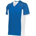 thumbnail image 2 of ASI 265.280.S Chandail de Football Réversible pour Jeunes avec Drapeau, Royal et Blanc - Petit, 2 of 6