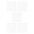 thumbnail image 2 of Transemion Portable Pet Playpen Panel Cage Fence Metal Guinea pig Wire plain white Grid 5Set, 2 of 6