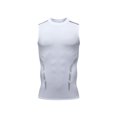 thumbnail image 2 of JDQJBZ Débardeurs Sans Manches pour Hommes Couleur Col Ras du Cou Hauts Sans Manches Légers Été Gym Mise en Forme, 2 of 5