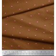 thumbnail image 3 of Soimoi Cotton Poplin Fabric Dot & Insect Printed Craft Fabric by The Yard 56 Inch Wide, 3 of 3