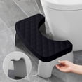 thumbnail image 4 of Wzzjkit Soft Toilet Stool Bathroom Hair Non-slip Treading Stool Office Padded Footstool, 4 of 6