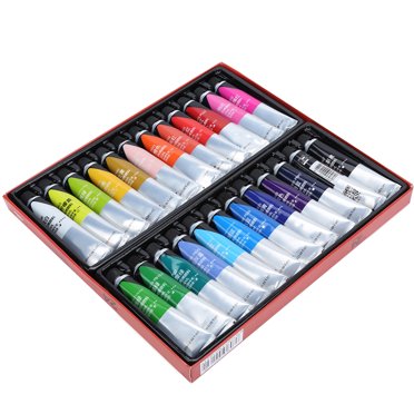 Peinture Acrylique, Tube de Peinture Facile à Utiliser pour une Utilisation à Long Terme, Anniversaires Saint-Valentin pour Noël