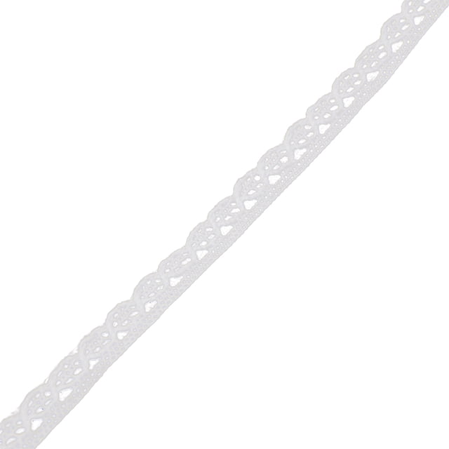 Xingzhi 1 Roll Lace Craft Ribbon Exquisite Stylish Portable DIY Craft Creative Sewing Accessory Clothes Supplies Lace Trim Type1 1Set