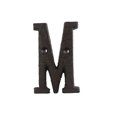 thumbnail image 3 of CAROOTU Metal Letters Numbers Cast Iron Decoration House Sign Doorplate DIY Cafe Wall, 3 of 7