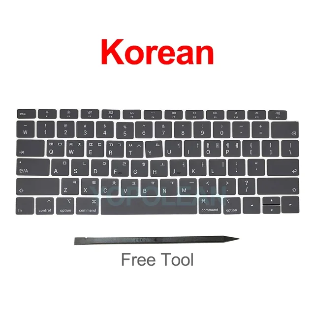 Nouveau A1932 Key Keycaps Cap Papillon Claviers Réparation pour Macbook Air Retina 13 Pouces 2018 2019 Année Coréen