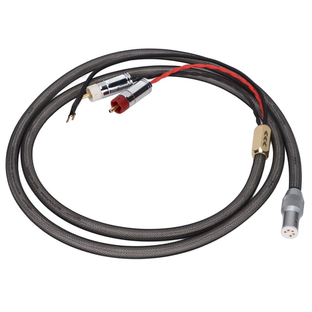 ANGGREK LP To 5pin XLR Cable, Vinyl Tonearm Cable Silver Plated For LP Vinyl Record Player Signal
