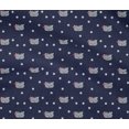 thumbnail image 4 of oneOone Cotton Flex Fabric Dot & Cat Face Animal Printed Craft Fabric BTY 40 Inch Wide, 4 of 4