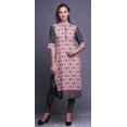 thumbnail image 2 of Bimba Kurta Imprimée d'Été, Tunique Droite, Robes pour Femmes, 2 of 6