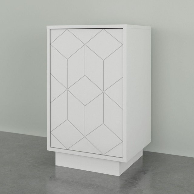 Nexera 1-Door Nighstand