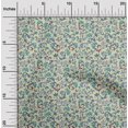 thumbnail image 2 of oneOone Cotton Poplin Medium Yellow Fabric Asian Suzani Craft Projects Decor Fabric Printed By The Yard 56 Inch Wide, 2 of 5