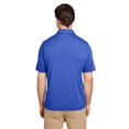 thumbnail image 2 of Team 365 TT51H Men's Zone Sonic Heather Performance Polo - SPORT ROYAL HTHR - 2XL, 2 of 2