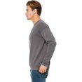 thumbnail image 2 of Bella Canvas Men`s Drop Shoulder Fleece, L, Storm, 2 of 3