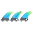 thumbnail image 3 of Surfboard Tail Fin, 2PCS Side Fin+1PCS Middle Fin Fiberglass Surfboard Fin, Sturdy And Durable For Surfboard Paddle Board Seabeach Vacation Hollow Wave, 3 of 8
