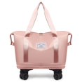 thumbnail image 1 of Large Capacity Travel Bag with Wheels, Universal Wheel Removable, Expandable Foldable Duffle Bag, 1 of 7