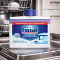 thumbnail image 2 of Finish Dishwasher Machine Cleaner, 8.45 fl oz (250ml) Bottle, Dual Action To Fight Grease & Limescale, 4 Units, 2 of 9