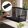 thumbnail image 1 of Coussin de Sol Capitonné pour Bureau à Domicile - Coussin Respirant pour Fauteuil Inclinable et Chaise D'Ordinateur - Coussin D'Assise, Noir, JKODE, 1 of 8