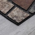 thumbnail image 2 of Mainstays Mosaic Mythos Stone Slice Doorscapes Polyester Doormat, 23" x 35", 2 of 3