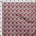 thumbnail image 4 of oneOone Cotton Poplin Red Fabric Leaves Craft Projects Decor Fabric Printed By The Yard 56 Inch Wide, 4 of 5