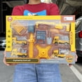 thumbnail image 2 of HLONK   9 Pieces  Children  Construction Engineering Site Vehicles Toy Set  12.48 x 8.97 x 1.56 Inches, 2 of 9