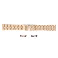thumbnail image 3 of Watch Bracelet Stainless Steel Watch Strap Replacement Adjustable Length Watch Band Rose Gold 21mm / 0.83in, 3 of 9