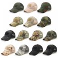 thumbnail image 2 of Camouflage Construit Camionneur Tactique Spécial ForcesPatch Casquette de Baseball, 2 of 4