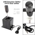 thumbnail image 5 of 6+R Simulateur USB H Levier de Vitesses pour Logitech G29 G920 Volant PC Noir, 5 of 5