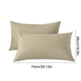 thumbnail image 3 of Body Pillowcase Set | Cooling Pillow Cover for Hot Sleepers | Temperature Regulating Full Length Pillow Protector | 2 Pack Breathable Polyester Pillow Case for Night Sweats and All Season Use, 3 of 6