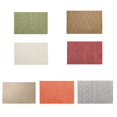 thumbnail image 2 of 1 Pce/6 Pcs Napperon en PVC Tissé Napperon Résistant à la Chaleur Tapis de table de Cuisine Antidérapant Dessous de Verre, 2 of 8
