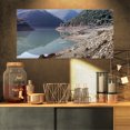 thumbnail image 1 of Panorama de Lac de Montagne Majestueux - Impression sur Toile Paysage, 1 of 3