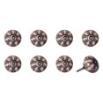 thumbnail image 1 of KNOB-IT VINTAGE HANDPAINTED CERAMIC KNOBS (8 Pack) K000001, 1 of 3