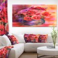 thumbnail image 1 of Bouquet de Coquelicots Mignons dans un Vase - Grande Impression sur Toile Florale, 1 of 4