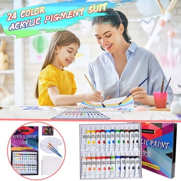 EGNMCR DIY Graffiti Painting Paint Acrylic Paint 24 Color Set Art Painting Supplies Painting pen