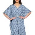 thumbnail image 4 of Moomaya Caftan de Plage, Paréo de Bikini, Robe Longue Maxi Caftan pour Femmes - 4TG-5TG, 4 of 6