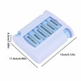 thumbnail image 3 of WHEANG 7 Day Drawer 28 Grid Box Detachable And Sealed Organizer Candy And Storage Container, 3 of 7