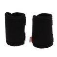 thumbnail image 2 of Esquirla 2Pcs Dog Canine Rear Front Leg Hock Joint Brace Wrap Straps Knee Pad Black S, 2 of 8