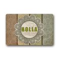 thumbnail image 1 of RYLABLUE Holla.Funny Quotes Doormat Floor Mats Rugs Outdoors/Indoor Doormat Size 23.6x15.7 inches, 1 of 1