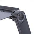 thumbnail image 3 of Herwey Support de Table pour Portable, Support de Table pour Cahier, Bureau Portable pour Portable Support de Cahier Plateau avec Porte-Souris Canapé-Lit Noir, 3 of 7