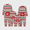 Red, variant on PatPat Christmas Pajamas Matching Family Onesies Mommy and Me Couple Holiday Pjs for Women Polar Bear Patterned One Piece Sleepwear with Socks, S