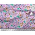 thumbnail image 3 of Soimoi Poly Georgette Fabric Camera,Hat & Briefcase Travel Print Fabric by The Yard 52 Inch Wide, 3 of 3