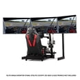 thumbnail image 2 of NEXT LEVEL RACING® ELITE FREESTANDING TRIPLE MONITOR STAND ADD-ON- BLACK EDITION [NLR-E039], 2 of 5