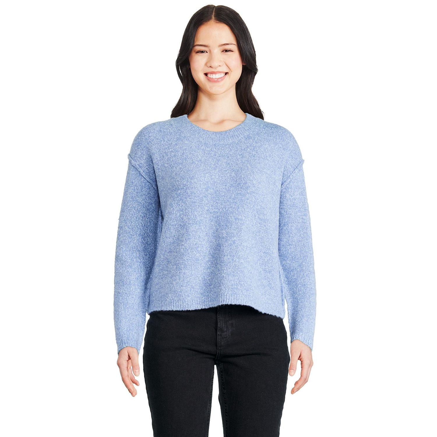 George Women's Mossy Crew Neckline Sweater