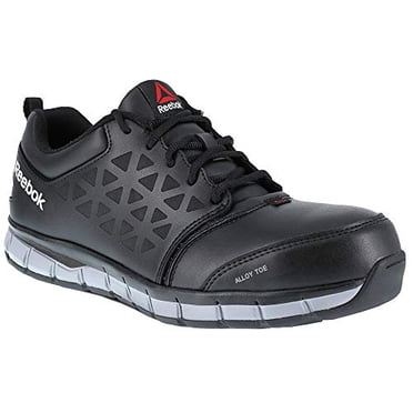 Reebok Work Mens Sublite Cushion Work Work/Duty Oxford Black