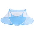 thumbnail image 2 of Kid  Net, Portable Baby Bedding  Net Blue  for Camping for Home for Travel, 2 of 8