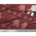 thumbnail image 3 of Soimoi Rayon Fabric Floral & Elephant Block Print Fabric by Yard 56 Inch Wide, 3 of 3