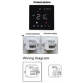 thumbnail image 3 of Temperature Controller Weekly Programmable Temperature Timing Setting Light Brightness Adjustable, 3 of 8