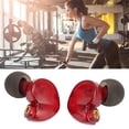 thumbnail image 4 of Tête d'Écouteurs de Sport, Interface MMCX Détachable et Enfichable, Accessoires d'Écouteurs en Plastique pour SE315 Rouge, 4 of 8