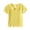 Yellow, variant on Ketyyh-chn99 Toddler Little Girl Tees Girls Summer T Shirt Small Fresh Lace Lapel Solid Color For 0 To 6 Years for 4-5 Years,White