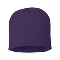 thumbnail image 2 of Sportsman 8 Knit Beanie, One Size, Purple, 2 of 2