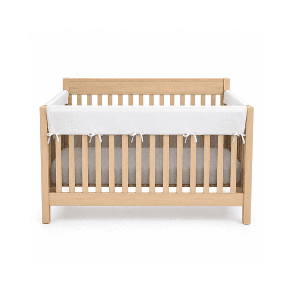 Jolly Jumper Soft Rail Set for Convertible Cribs | Teething Rail Covers Protect Baby & Crib